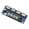Power Expansion Module Button Control 5V Power Supply 4-Way USB