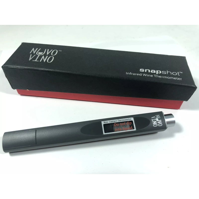 Nuvo Vino Infrared sommelier wine Thermometer, retractable sensor with doors,