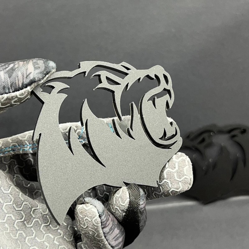 Emblem Badge Bear Emblem Badge for Car Truck, Set of
