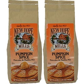 New Hope Mills Pumpkin Spice Pancake & Muffin Mix - 24 oz - Kosher(Dairy) - 2 Pack