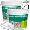 Qiveaory 2Gal/256Fl.oz Transparent Waterproof Coating Invisible Waterproof Agent Set with