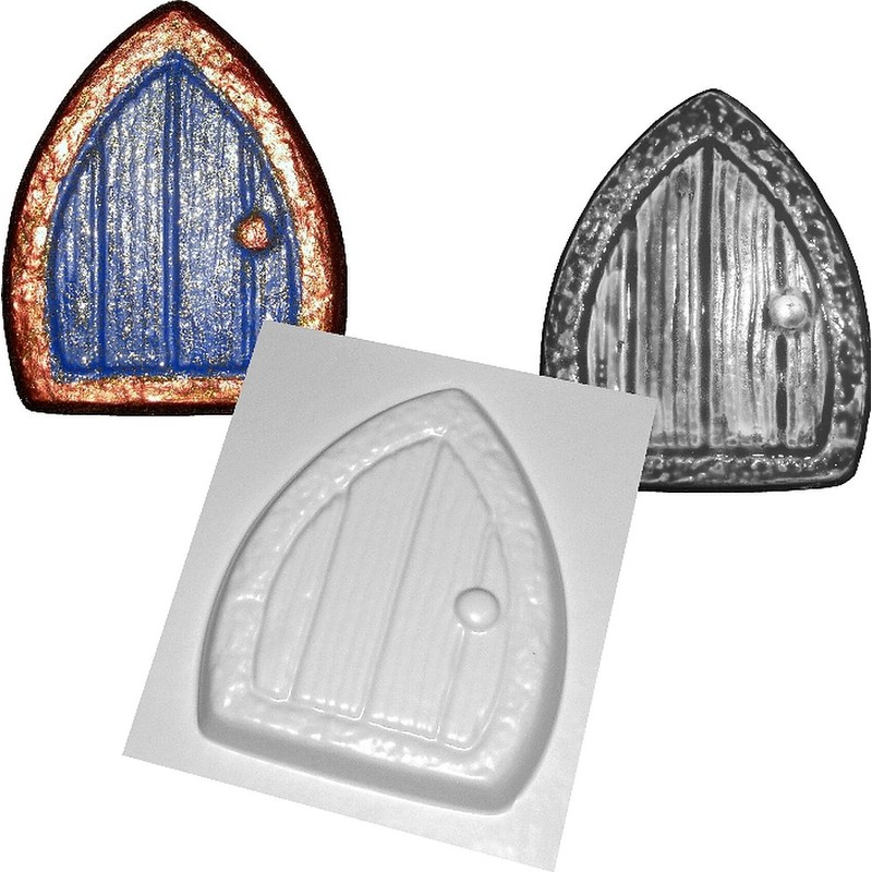 Fairy Door and Window Moulds Set of 8 Concrete or