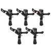 5Pcs 3/4in DN20 Female Thread Rotating Sprinkler Rocker Nozzle for