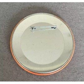 Minute Maid Premium Orange Juice Advertising Button Pin, Vintage