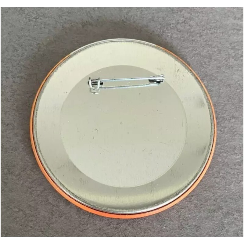 Minute Maid Premium Orange Juice Advertising Button Pin, Vintage