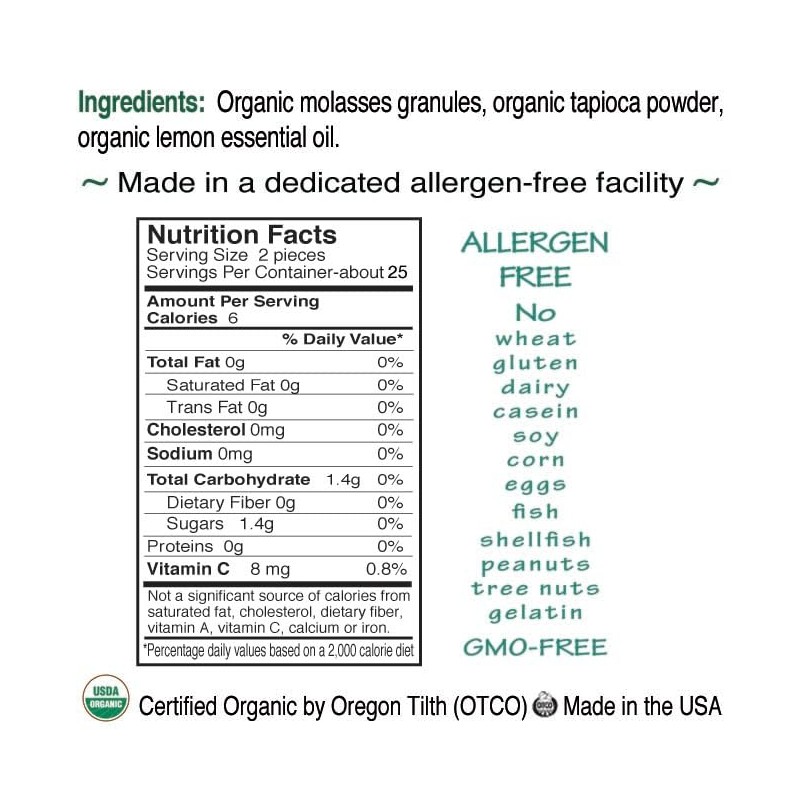 St. Claire's Mints, Organic Sour Lemon Tarts Tin, 6X43g