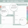 2025 Planner - 2025 Weekly Monthly Planner, Calendar Planner 2025