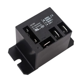 Tnisesm Miniature Power Relay AC 120V Coil, 30A SPDT (1NO 1NC) 120VAC NT90-AC120V