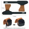 NEAGLORY Padded Weight Lifting Straps Deadlift Straps with Wrist Support,