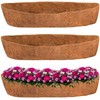 2PCS Trough Coco Replacement Liners,24/30/36/48 Inch Wall-mounted Coco Liner Trough,Coco