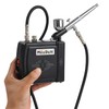 MEEDEN Airbrush Kit with Air Compressor, Dual Action Air Brush