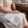 CLOVER 3-Ply Gold Foil Luncheon Napkins 6.5" x 6.5" –