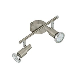 LED Ceiling Spot Light / LED / GU10 / 3 W, Swivels Matte nickel, Metal, matt-nickel, GU10 3|wattsW