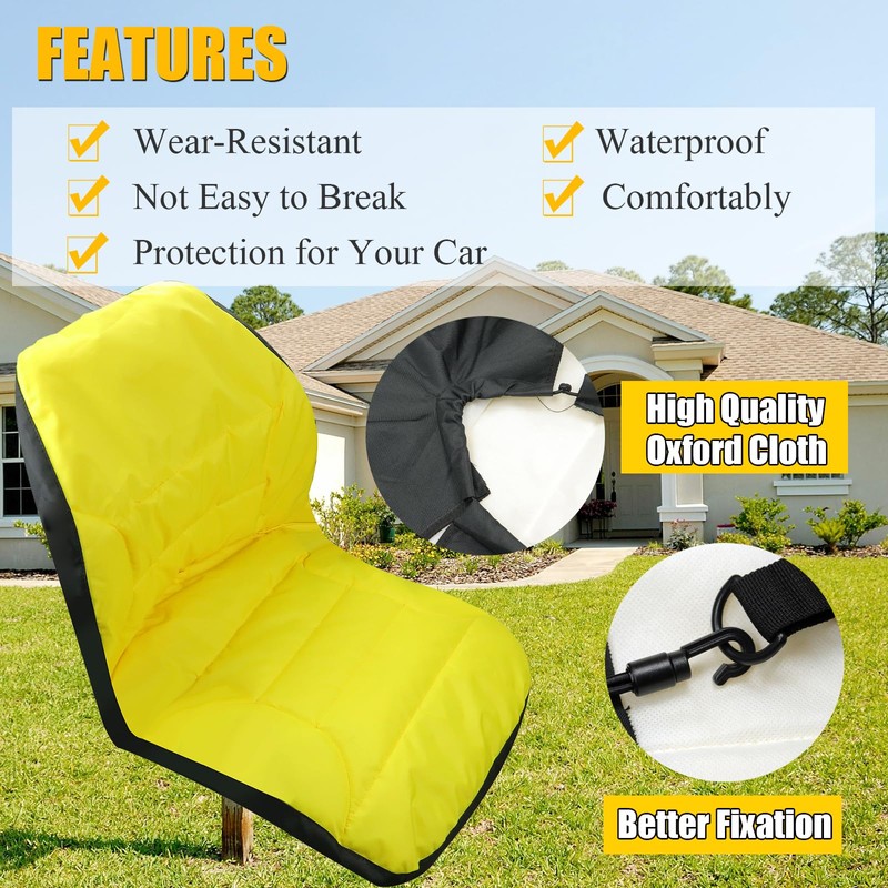 Seat Protect Cover Compatible for John Deere Model 1025R 2025R