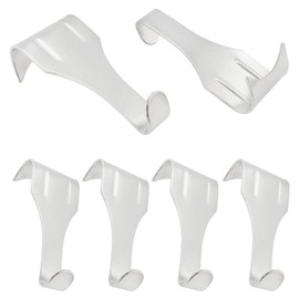 ZZLZX 6PCS Thickened Plated Color S Shaped Picture Hooks Traceless Photo Wall Hanging Hooks Oil Painting Exhibition Gallery Picture Frame Hooks Applied to Shelves Frames Picture Rail Hanging Systems