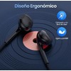 Tech Uino Auriculares USB C de 1.2m con Micrófono, Compatibles
