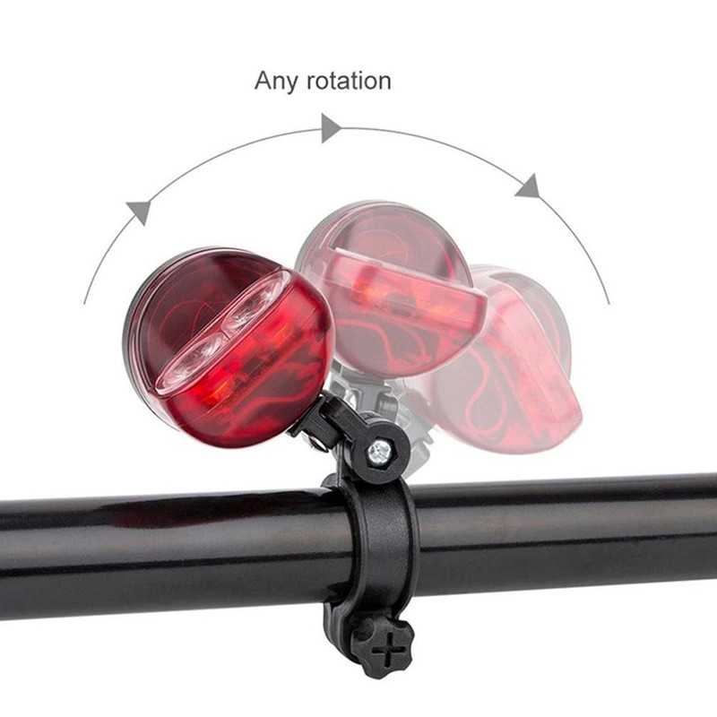 Bike LED Tail Light Self Powered Magnetic Induction Bike Light
