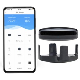 FRANKEVER IR Remote Control Universal-Hub with Temperature Humidity Sensor,Upgraded Smart Home Automation WiFi Infrared Blaster for TV Air Conditioner STB Audio,Compatible with Alexa,Google Home