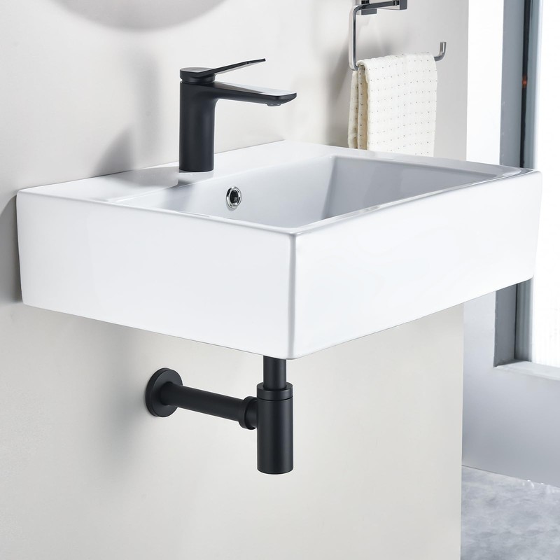 kelleria Universal Siphon for Sink and Washbasin, Odour Trap with