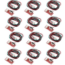 VKLSVAN 12PCS Endstop Mechanical Limit Switches 3D Printer Accessories Switch Module with 70cm Cable for 3D Printer RAMPS 1.4