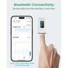 Wellue Bluetooth Pulse Oximeter Fingertip, Blood Oxygen Saturation Monitor with