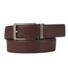 Tonywell Brown Belt for Men - Genuine Leather, Adjustable Fit