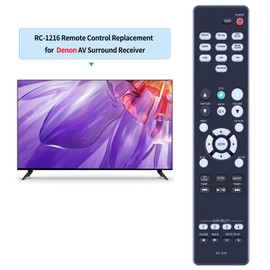 RC-1216Remote Control Applicable for Denon AV Surround Receiver AVR-S530BT AVRS530BT AVR-S540BT AVRS540BT AVR-X550BT AVRX550BT
