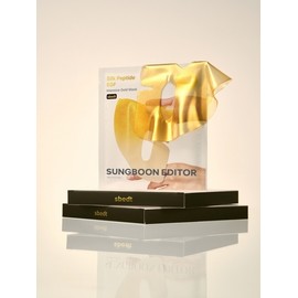 [24K Gold Elasticity] Silk Peptide EGF Intensive Gel Mask Pack (4 sheets) / [24K골드탄력] 실크펩타이드 EGF 인텐시브 겔 마스크팩 (4매)