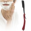 Professional Zinc Alloy Straight Razor Travel Portable Men Manual Shaver