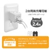 RAC2A2A02MIK USB Charger, AC USB-A, 2 Ports, Smart IC Included,