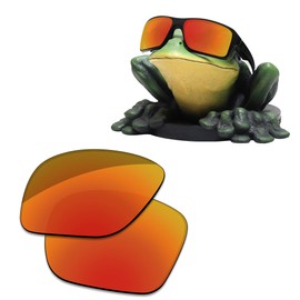 Acefrog AR Beschichtete Polarisierte Ersatzgläser für Oakley Double Edge OO9380 Sonnenbrillen - Jaffa Orange