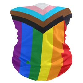 UWSG Fashion Bandanas Headwear Seamless Neck Gaiter Headwrap Balaclava (Goth Bat) (Print 10)