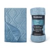 Brookstone Cooling Comfort Throw - Innovative Cooling Dual-Sided Throw -