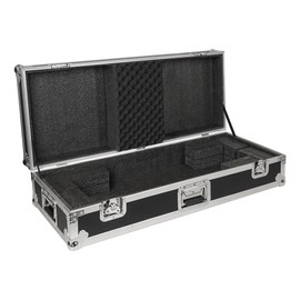 Sound Town Plywood 49-Note Keyboard ATA Flight Case, with Recessed Handles and Latches, High-density Foam Interior (STRC-KB49W)