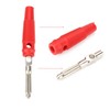 P3008 10PCS 4mm Plated Banana Plug Jack Speaker Amplifier Test