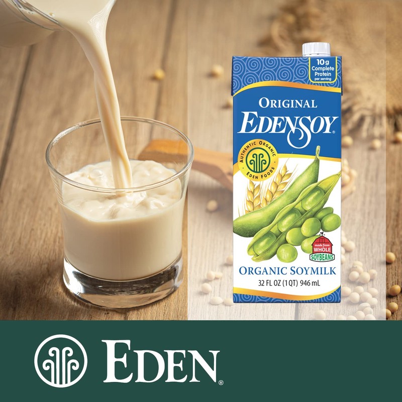 Eden Original Soymilk Organic, 32-ounces (Pack of6)
