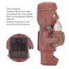 Mayan Smiling Face Totem Solar Light Creative Garden Solar Light