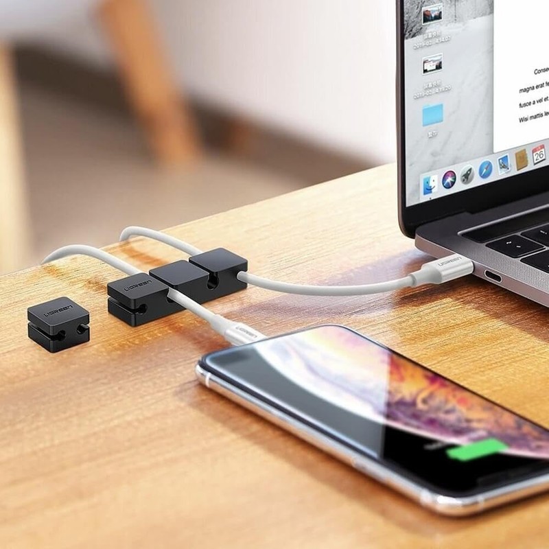 Cable Holder Cable Clips Adjustable Cable Organiser Magnetic Cable Clip