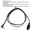 Power Cable Shortwave Radio Portable ABS DC Head Cord Accessory