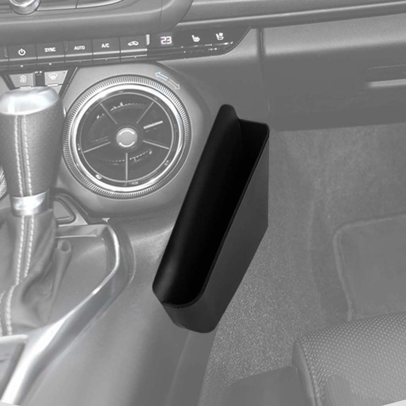 SQQP Gear Shifte Console Side Storage Box Compatible with 2016-2024