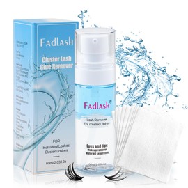 Lash Glue Remover for Lash Extensions 60ML Eyelash Extension Remover Gentle Soothing Cluster Lash Extension Remover Fast Removal DIY at Home(60ml)