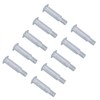 10Pcs Casters Screw Sturdy Durable Convenient Widely Application Conventional Screws