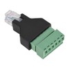 Tangxi RJ12 6P6C Male to 6 Pin Wired Screw Terminal