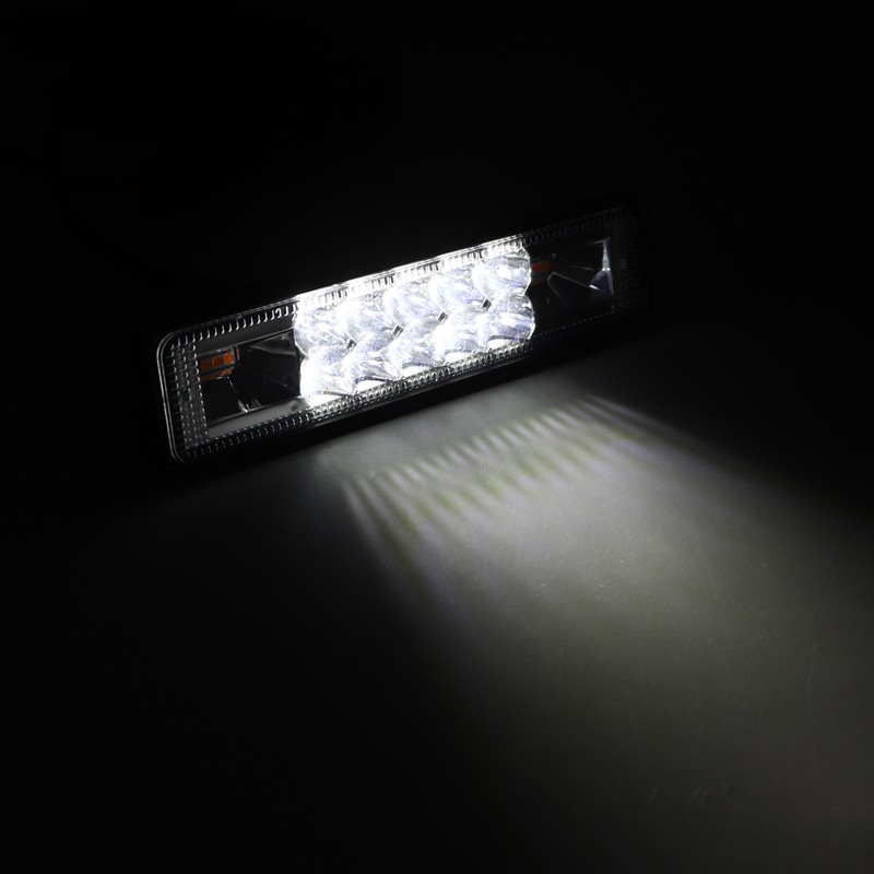LED Work Light 12‑85V 48W White Yellow Light Color IP67