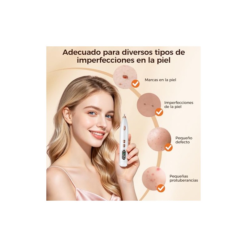 Pluma De Plasma con 15 Niveles de Velocidad Ajustable, Pantalla