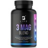 B Life Mezcla de 3 Magnesios Citrato, Óxido y Gluconato
