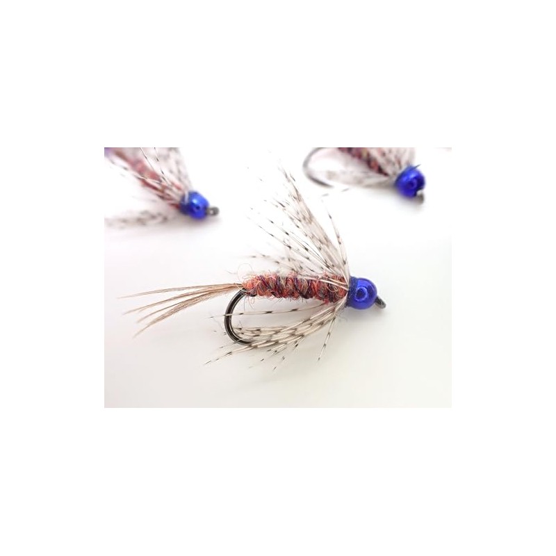 Brent's War Bird Tungsten Bead Head Soft Hackle Flies (12