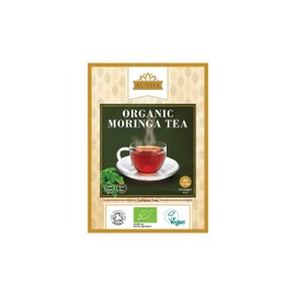 Ausha Organic Moringa Tea - 20 Tea Bags | Caffiene Free l Detox, Cleanse l Certifed Organic