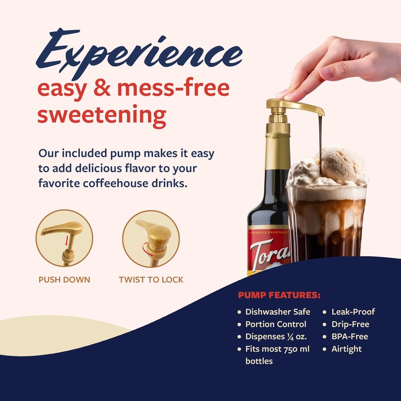 Torani Classic Root Beer Syrup for Drinks, Flavoring for Soda,