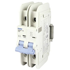ASI NDB2T-63C32-2L DIN Rail Mount Circuit Breaker, UL489 Branch Circuit Protection, 2 Pole, 32 amp, 240/480V, General Purpose Trip Curve C